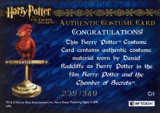 Ci1 - Harry Potter's Striped Pajamas - Back