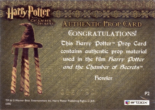 P2 - Howler - Back