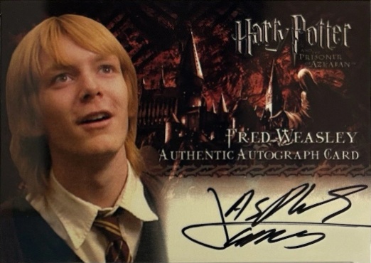James Phelps as Fred Weasley - Front