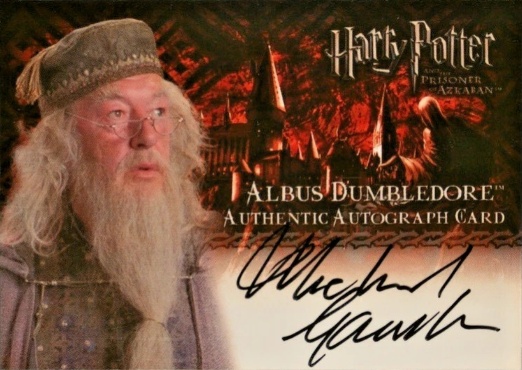 Michael Gambon as Albus Dumbledore - Front
