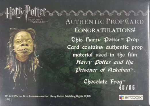Chocolate Frog - Back