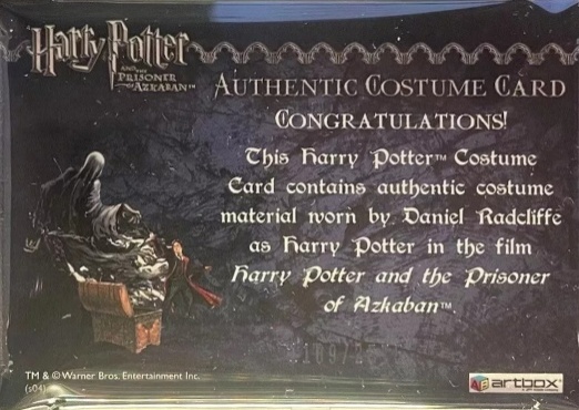 Harry Potter's School Cloak - Back