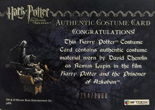 Remus Lupin's Jacket - Back