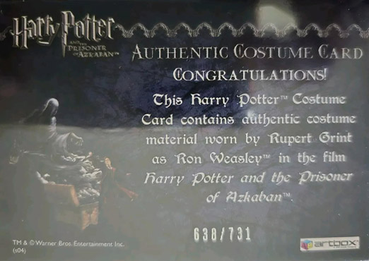 Ron's Jumper - Back