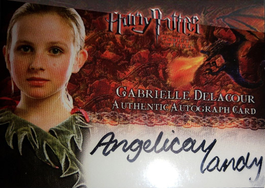 Angelica Mandy as Gabrielle Delacour - Front