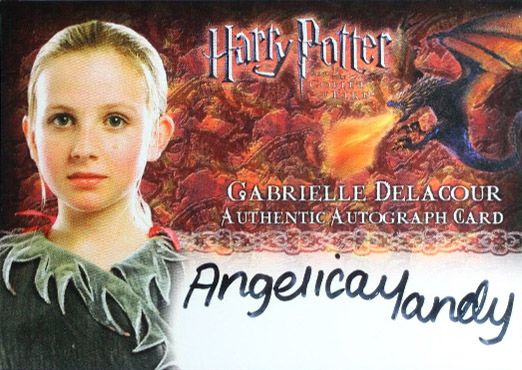 Angelica Mandy as Gabrielle Delacour - Front