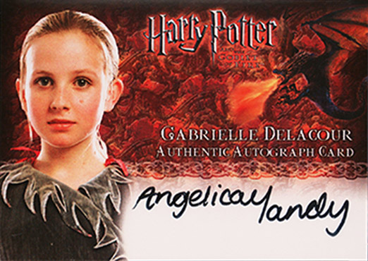 Angelica Mandy as Gabrielle Delacour - Front
