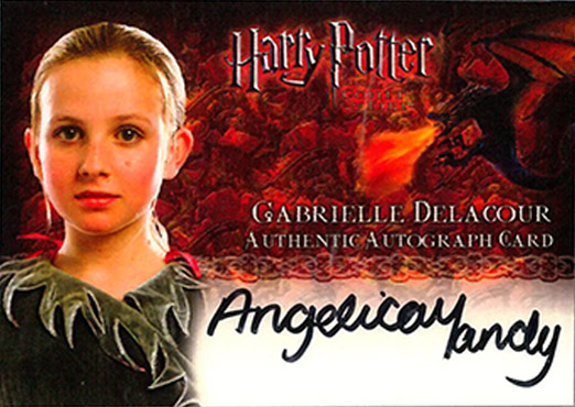 Angelica Mandy as Gabrielle Delacour - Front