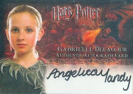 Angelica Mandy as Gabrielle Delacour - Front