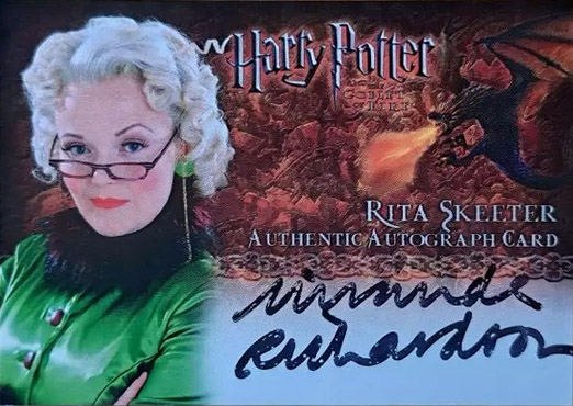 Miranda Richardson as Rita Skeeter - Front