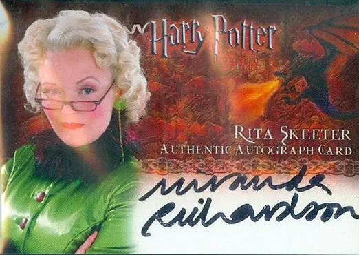 Miranda Richardson as Rita Skeeter - Front