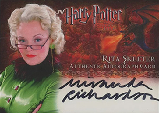 Miranda Richardson as Rita Skeeter - Front