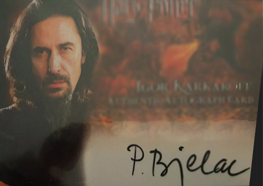 Predrag Bjelac as Igor Karkaroff - Front