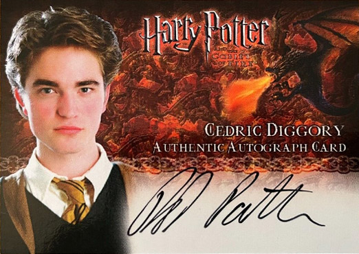Robert Pattinson as Cedric Diggory - Front