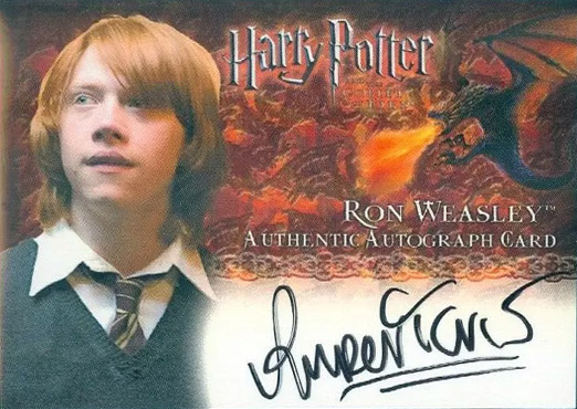 Rupert Grint as Ron Weasley - Front