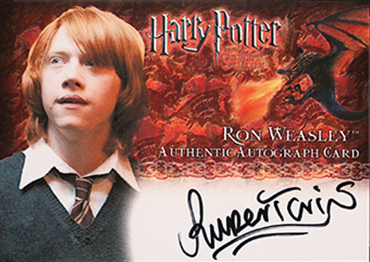 Rupert Grint as Ron Weasley - Front