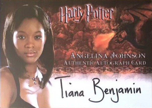 Tiana Benjamin as Angelina Johnson - Front
