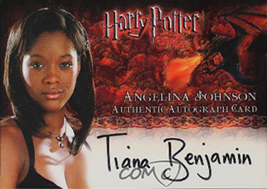 Tiana Benjamin as Angelina Johnson - Front