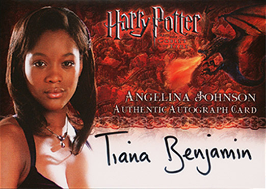 Tiana Benjamin as Angelina Johnson - Front