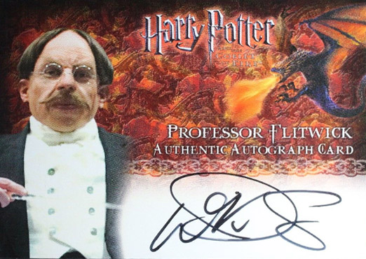 Warwick Davis as Professor Flitwick - Front