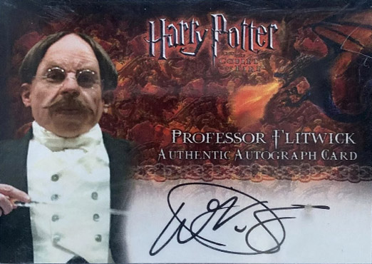 Warwick Davis as Professor Flitwick - Front