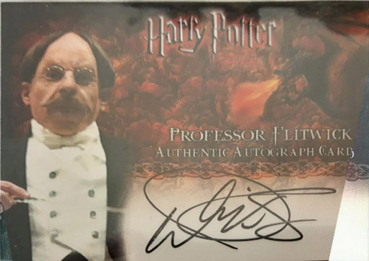 Warwick Davis as Professor Flitwick - Front
