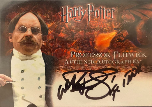 Warwick Davis as Professor Flitwick - Front