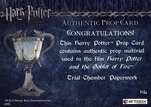 P10a - Trial Chamber Paperwork - Back