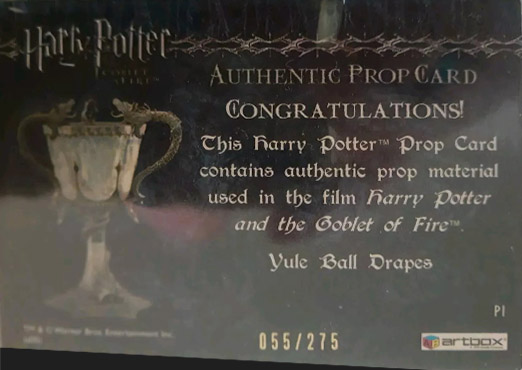 P1 - Yule Ball Drapes - Back