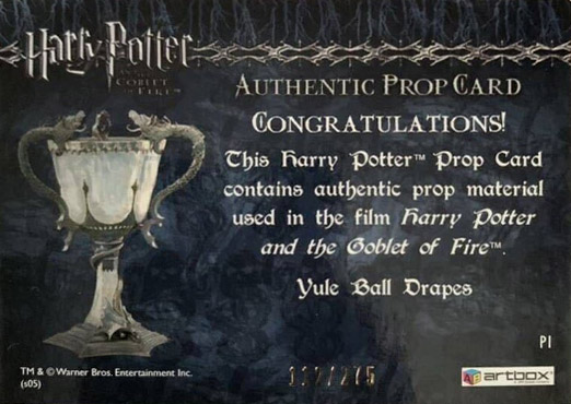 P1 - Yule Ball Drapes - Back