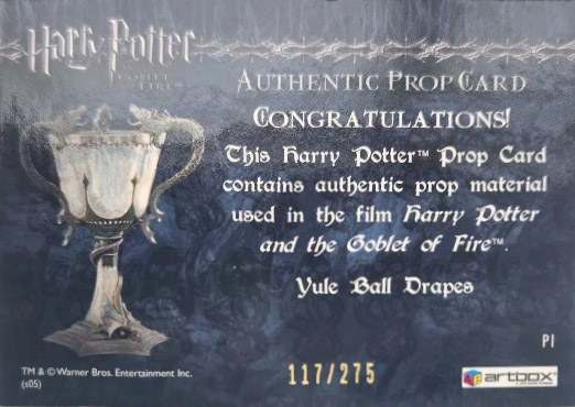 P1 - Yule Ball Drapes - Back