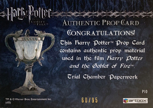 P10 - Trial Chamber Paperwork - Back