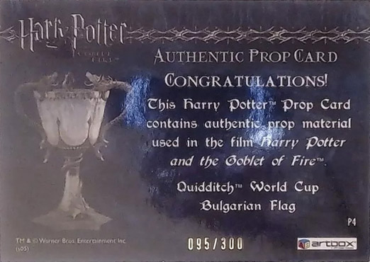 P4 - Bulgarian Flag - Back