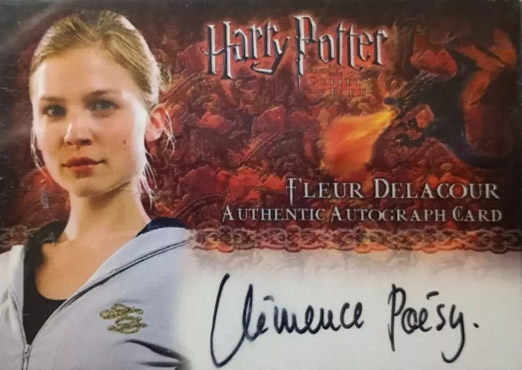 Clemence Poesy as Fleur Delacour - Front