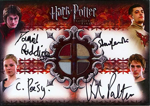 Daniel Radcliffe Robert Pattinson Stanislav Ianevski Clemence Poesy - Front