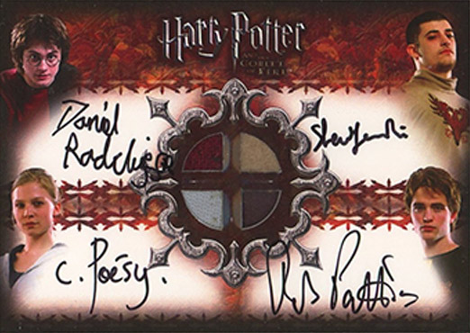 Daniel Radcliffe Robert Pattinson Stanislav Ianevski Clemence Poesy - Front