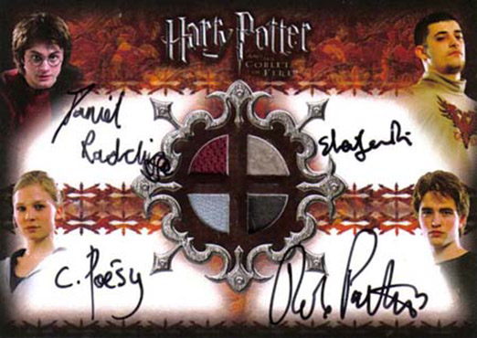 Daniel Radcliffe Robert Pattinson Stanislav Ianevski Clemence Poesy - Front