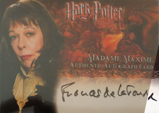 Frances De La Tour as Madam Maxime - Front