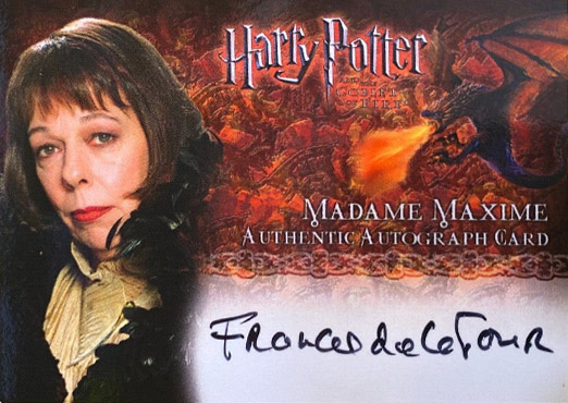 Frances De La Tour as Madam Maxime - Front
