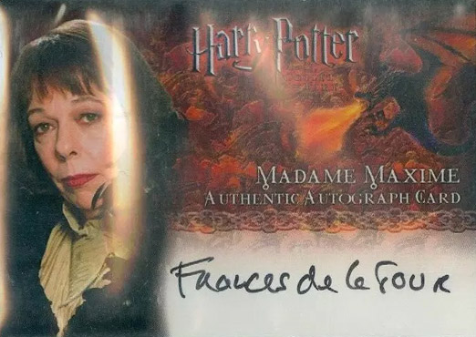 Frances De La Tour as Madam Maxime - Front