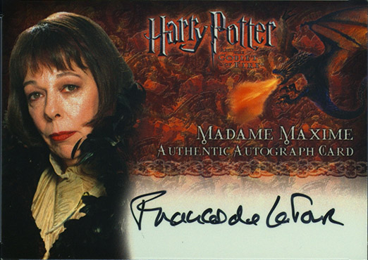 Frances De La Tour as Madam Maxime - Front