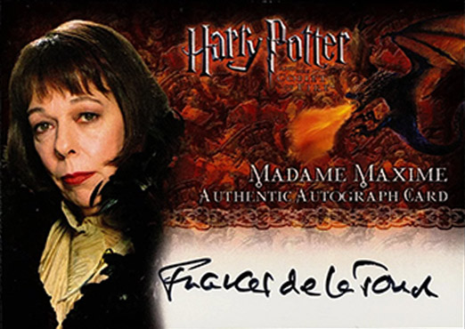 Frances De La Tour as Madam Maxime - Front