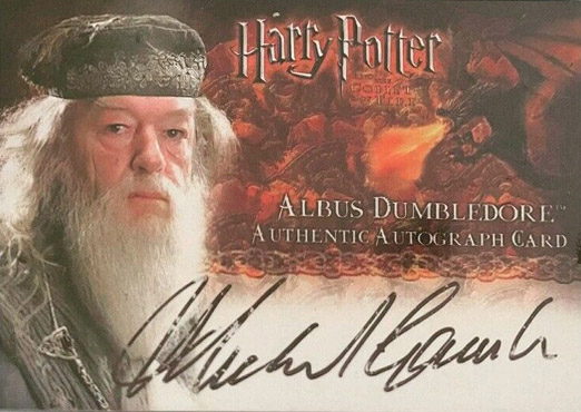 Michael Gambon as Albus Dumbledore - Front