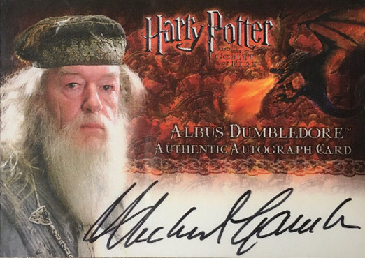 Michael Gambon as Albus Dumbledore - Front