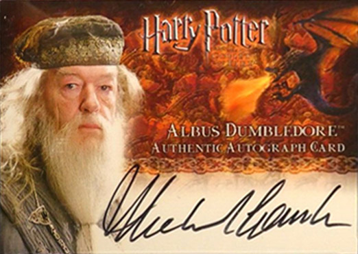 Michael Gambon as Albus Dumbledore - Front