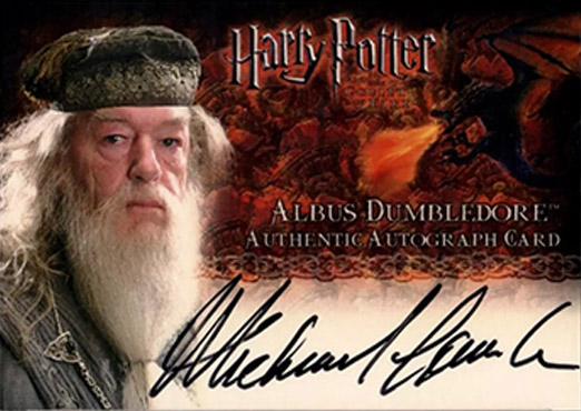 Michael Gambon as Albus Dumbledore - Front