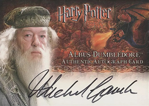 Michael Gambon as Albus Dumbledore - Front