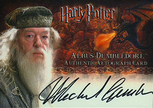 Michael Gambon as Albus Dumbledore - Front