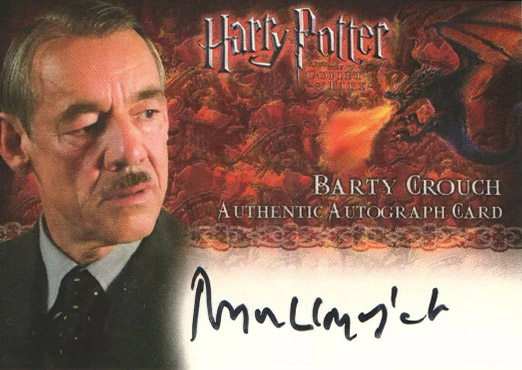 Roger Lloyd-Pack as Barty Crouch - Front