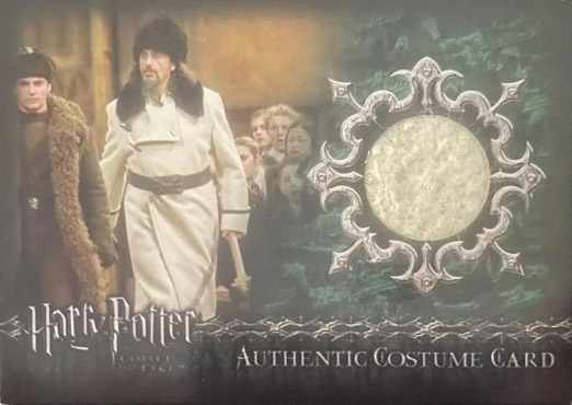 C9 - Igor Karkaroff's Yule Ball Costume - Front